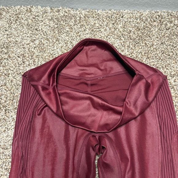 Fabletics Women’s Small Burgundy Leggings - Picture 5 of 10